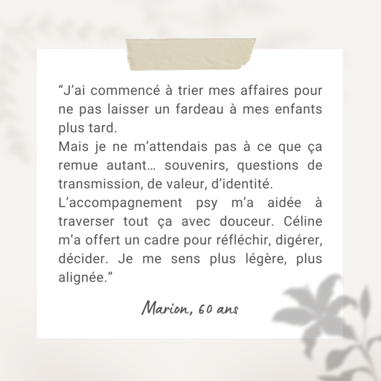 Accompagnement psychologique