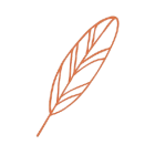 Icône d’une plume symbolisant l’essentiel à conserver lors du tri de ses affaires, accompagnée par une home organiser